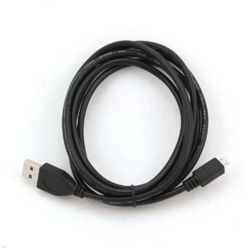 GEMBIRD CABLEXPERT Kabel USB A Male/Micro USB Male 2.0, 1m, Black High Quality (CCP-mUSB2-AMBM-1M)