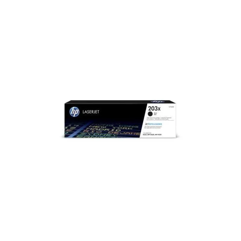 CF540X Originálna čierna tonerová kazeta HP 203X LaserJet s vysokou výťažnosťou (CF540X)