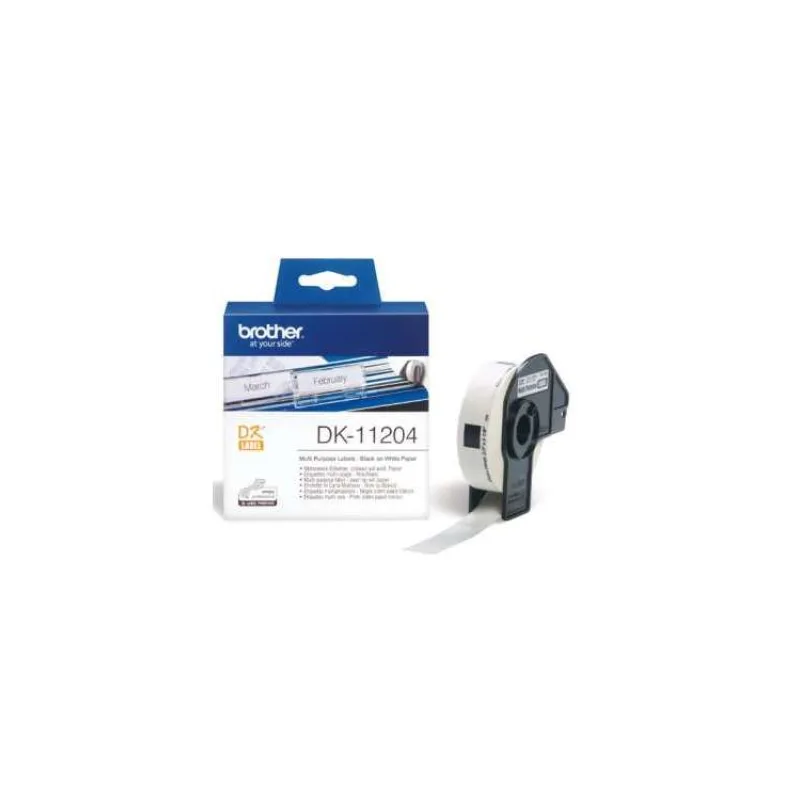 rolka BROTHER DK11204 Multi Purpose Labels (400 ks) (DK11204)