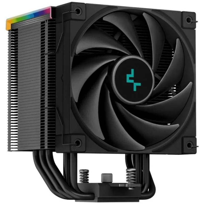 DEEPCOOL chladič AK500 Digital / 120mm fan / 5x heatpipes / PWM / pro Intel i AMD / RGB / černý (R-AK500-BKADMN-G)