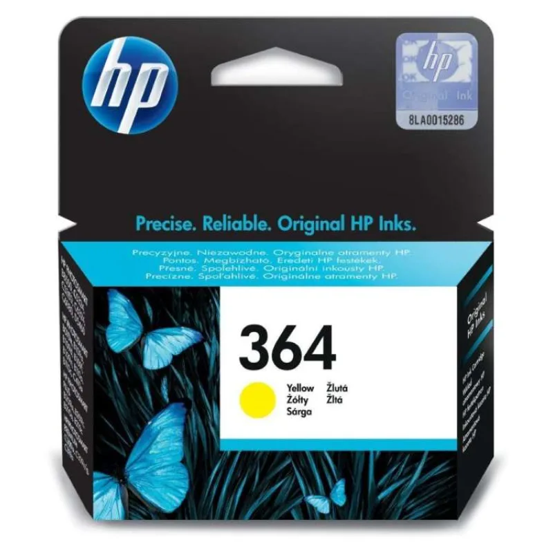 HP (364) inkoustová náplň Vivera žlutá CB320EE originál (CB320EE)