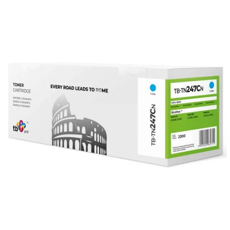 Toner TB kompat. s Brother TN247C, TB-TN247CN CY 100% new (TB-TN247CN)