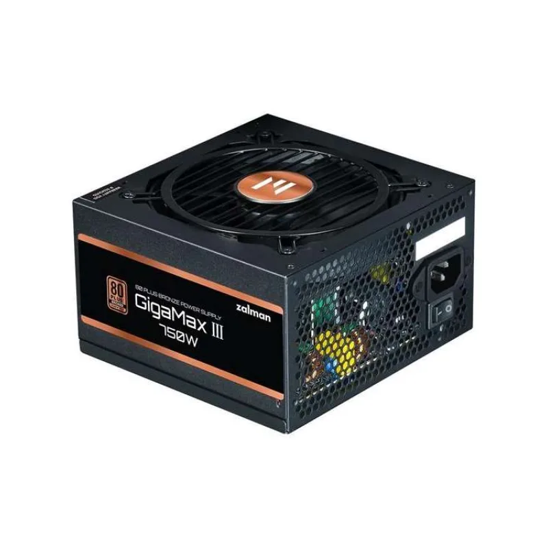Zalman zdroj Gigamax III ZM750-GV3 / 750W / ATX3.0 / active PFC / semimodulární / 80 Plus bronze (ZM750-GV3)