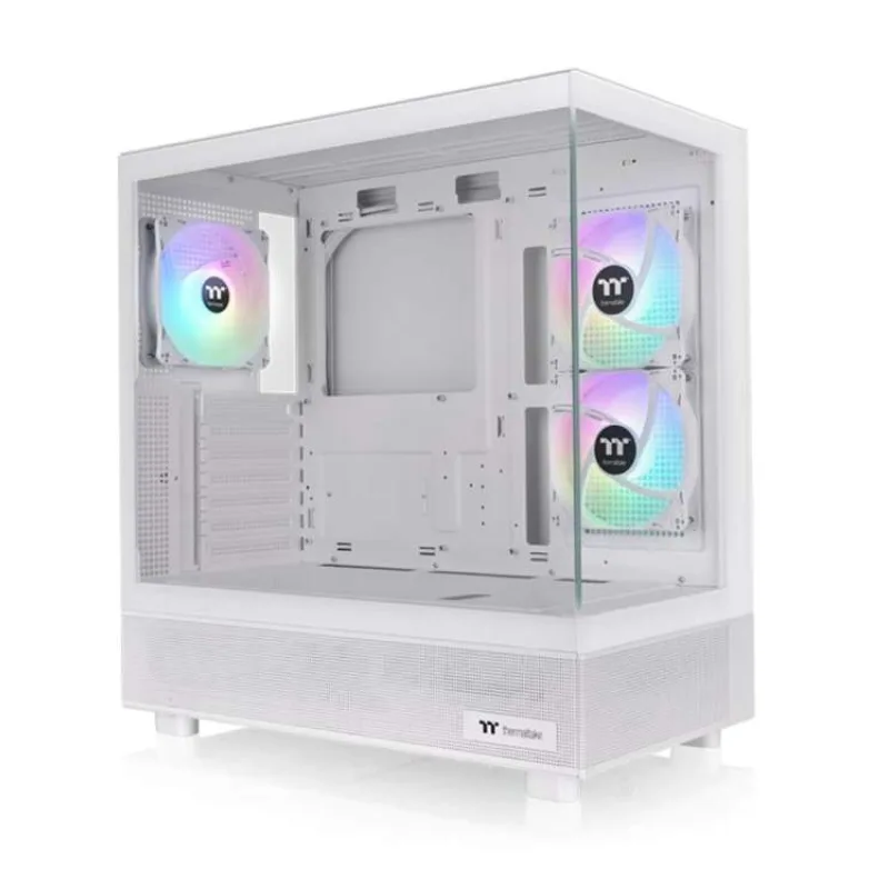 THERMAL TAKE Case View 270 Plus TG ARGB, ATX, Průhledná bočnice, 3x 120mm ARGB Fan, bílá (CA-1Y7-00M6WN-01)