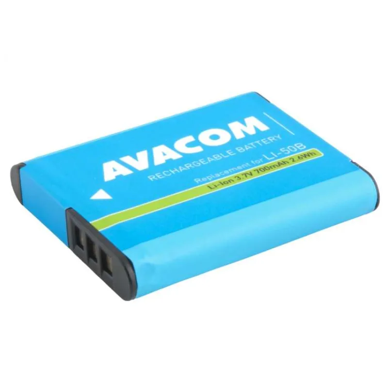 AVACOM náhradní baterie Olympus Li-50B Li-Ion 3.7V 700mAh 2.6Wh (DIOL-LI50-533)