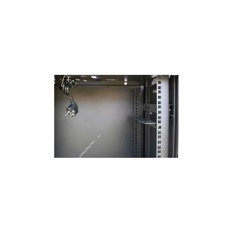 Datacom 19" rozvaděč 6U/450 mm (sklo) černý (71061)