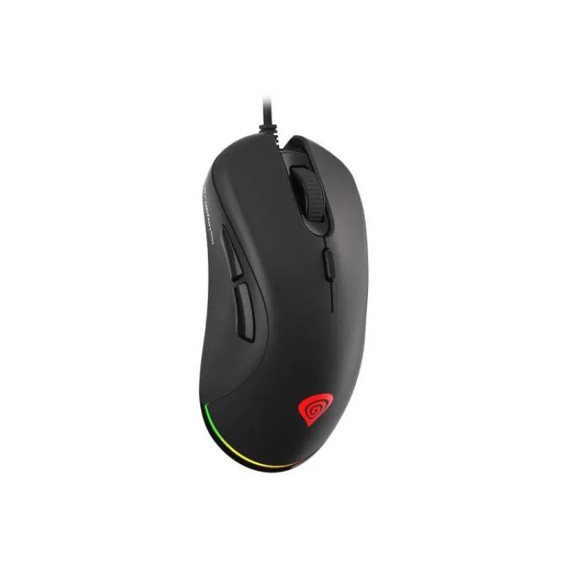 Genesis herná optická myš KRYPTON 200/RGB/6400 DPI/Herná/Optická/6 000 DPI/Drôtová USB/Čierna (NMG-1713)
