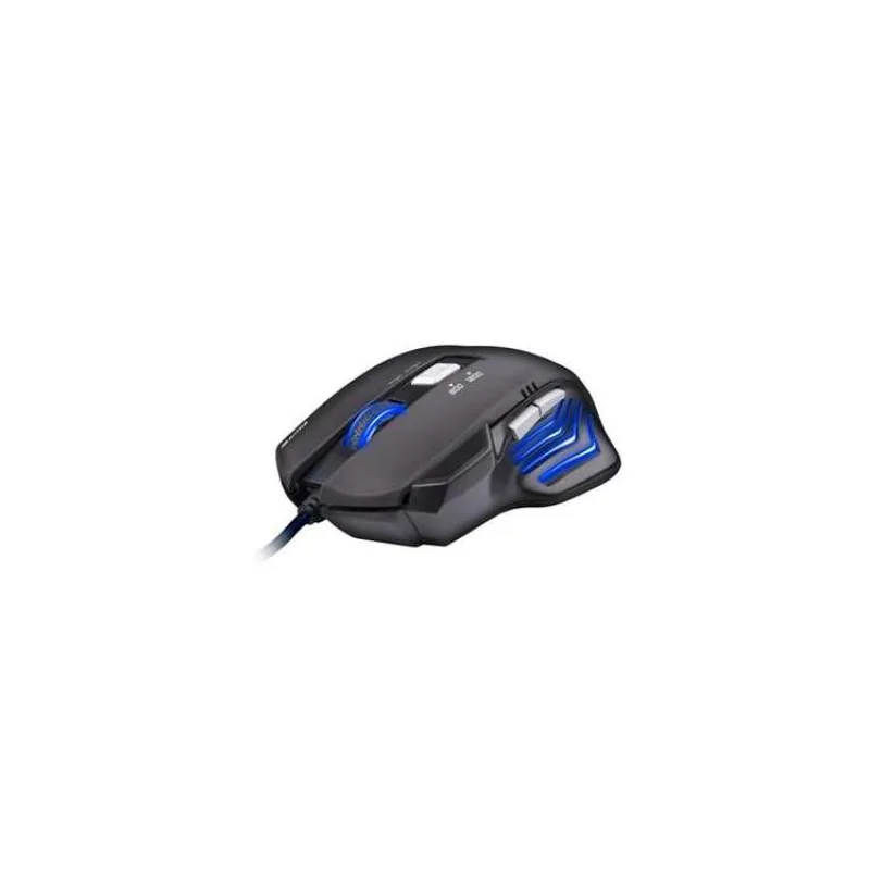 C-TECH herní myš AKANTHA, herní, modré podsvícení, 2400DPI, USB (GM-01)