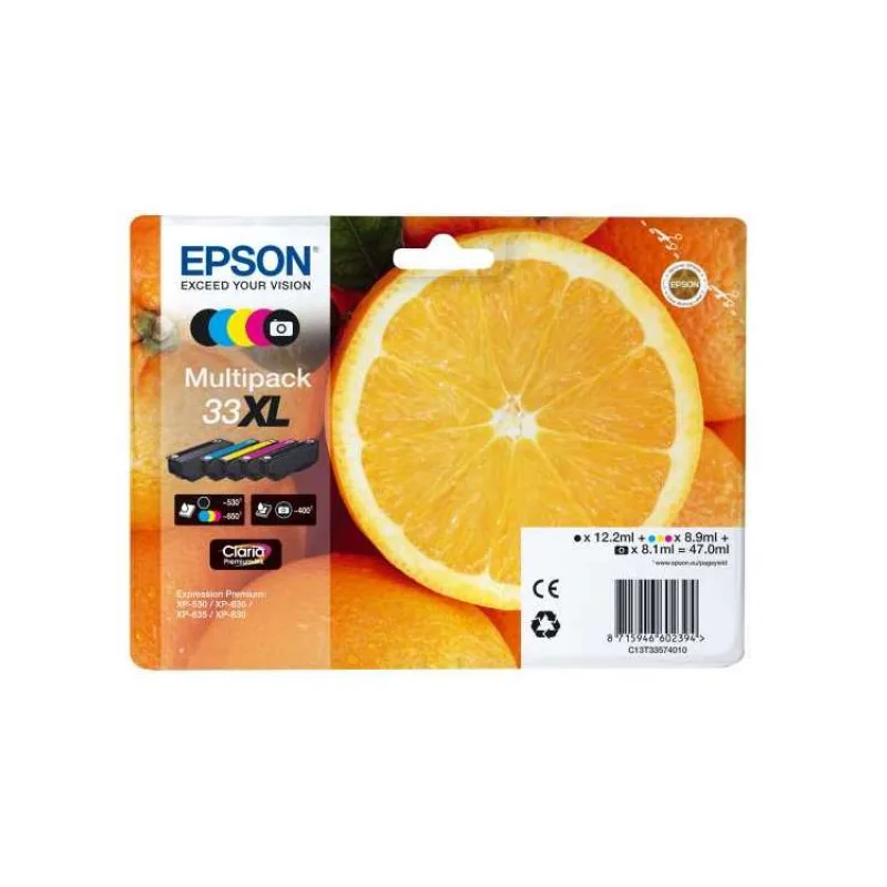 EPSON cartridge T3357 multipack XL (pomeranč) (C13T33574011)