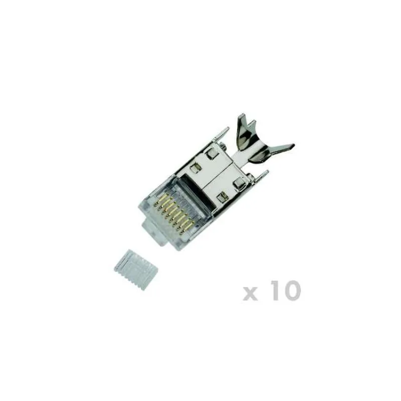 DATACOM Plug STP CAT7(6A) 8p8c- RJ45 drát (10ks) (4146)
