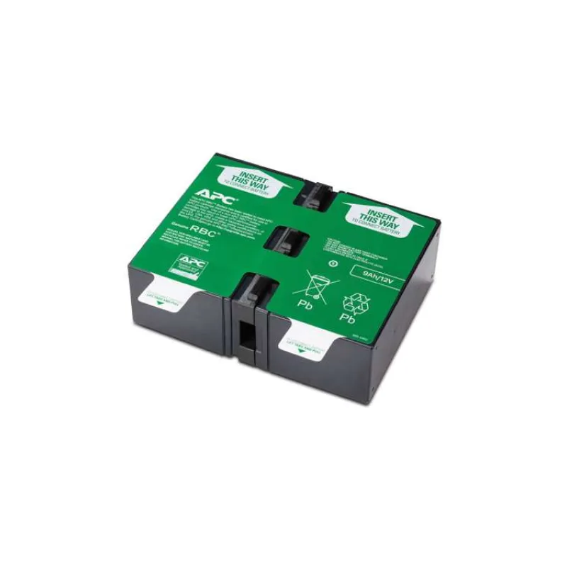 APC RBC124 APC Repl. Battery BR1200G-FR, BR1200GI, BR1500G-FR, BR1500GI, SMC1000I-2U (APCRBC124)