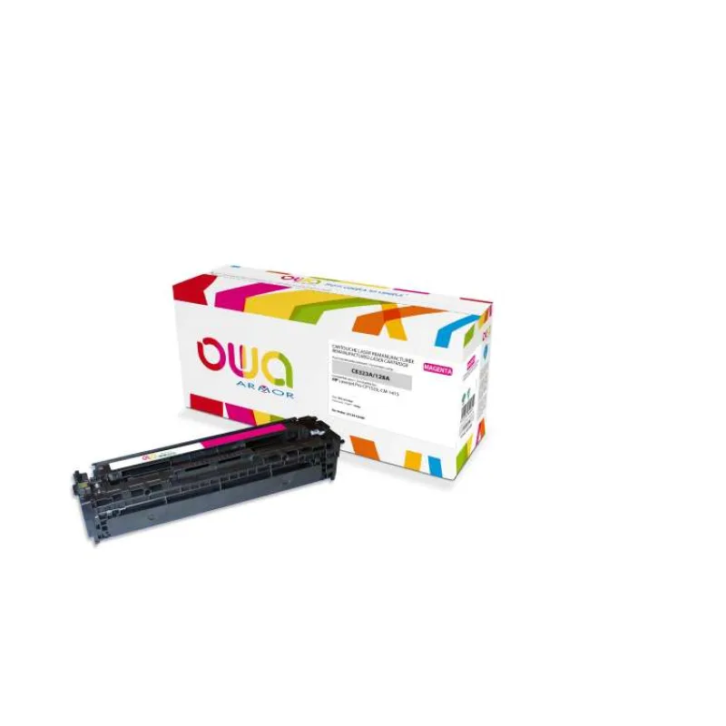 OWA Armor toner pre HP Laserjet Pro CP1525, 1300 strán, CE323A, červená/purpurová (K15415OW)