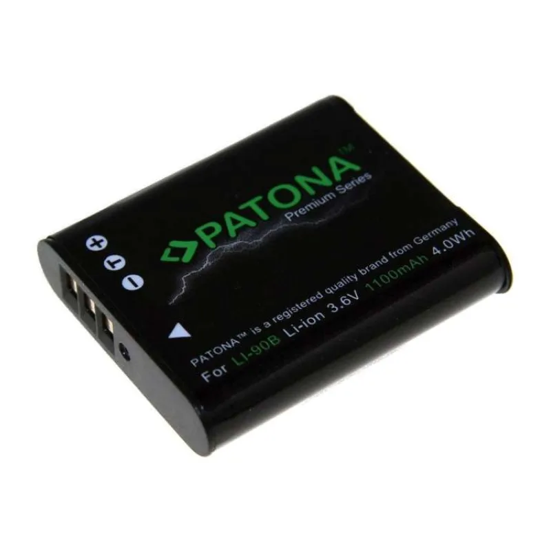PATONA baterie pro foto Olympus Li-90B 1100mAh Li-Ion Premium (PT1219)