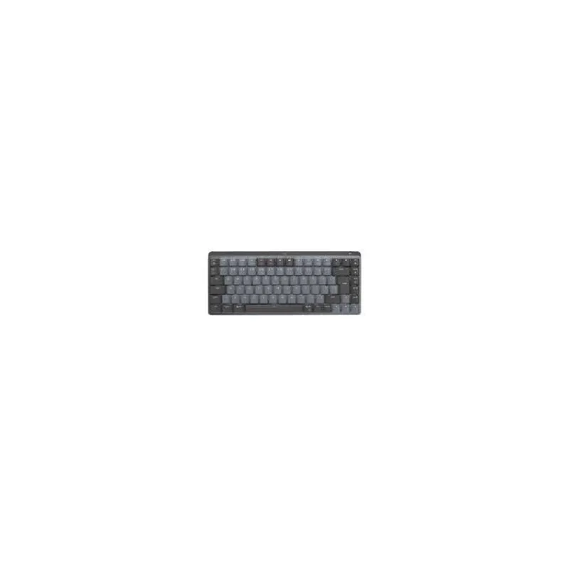 Logitech® MX Mechanical Mini Minimalist Wireless Illuminated Keyboard - GRAPHITE - US INT'L - 2.4GHZ/BT - TACTILE (920-010782)