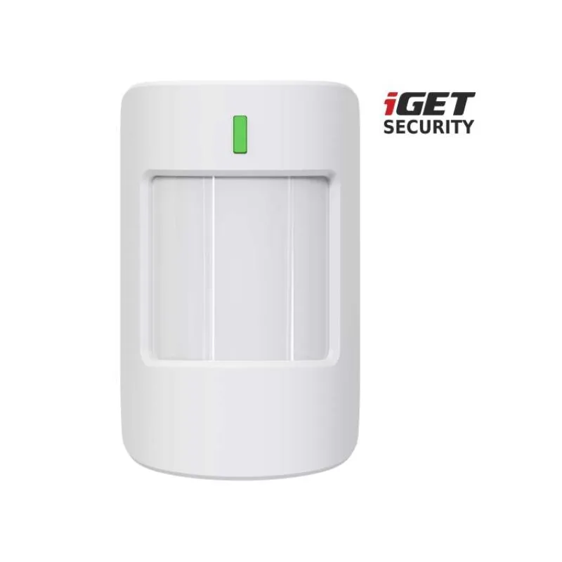 iGET SECURITY EP1 - bezdrôtový pohybový PIR senzor pre alarm M5, vysoká výdrž batérie až 5 rokov, 1 km (75020601)