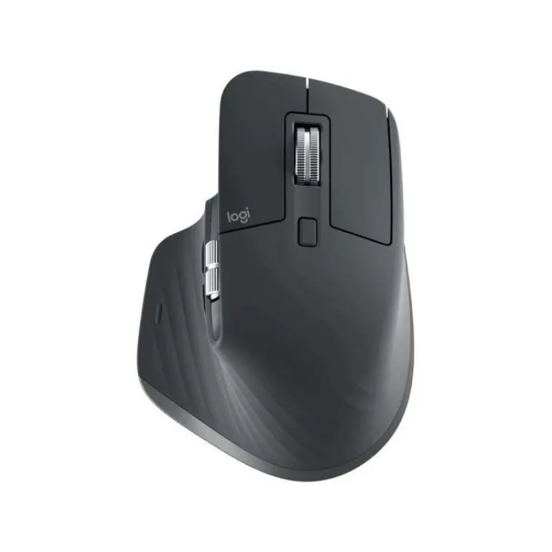 Logitech MX Master 3S/Kancelárska/Laserová/Pre pravákov/8 000 DPI/USB+BT/Grafitová (910-006559)