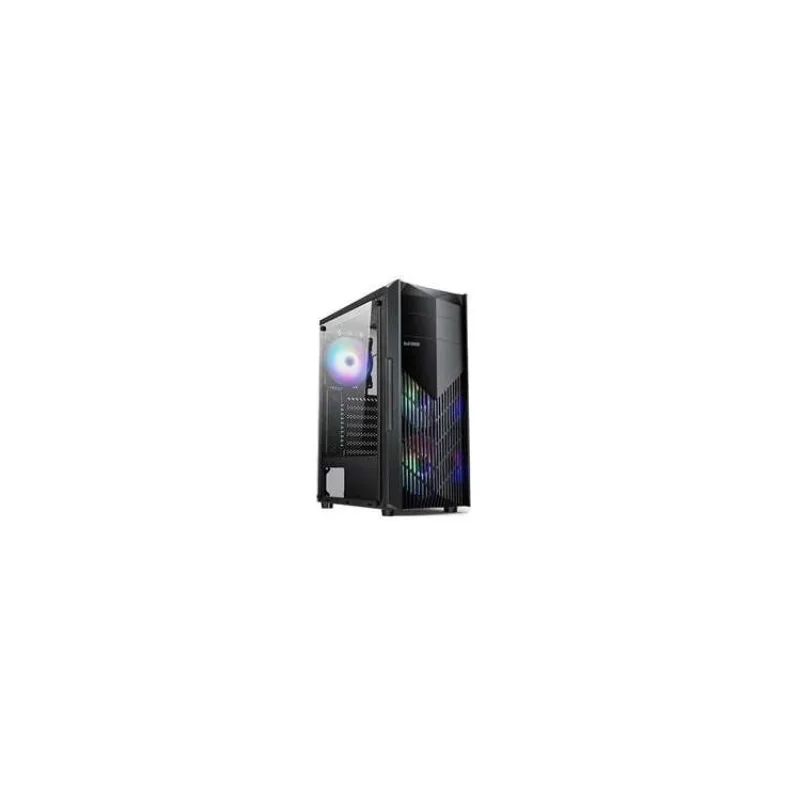 1stCOOL MONSTER EVO, skrinka ATX, 2x RGB ventilátor, USB3.0, čierna (ML-MONSTER-EVO)