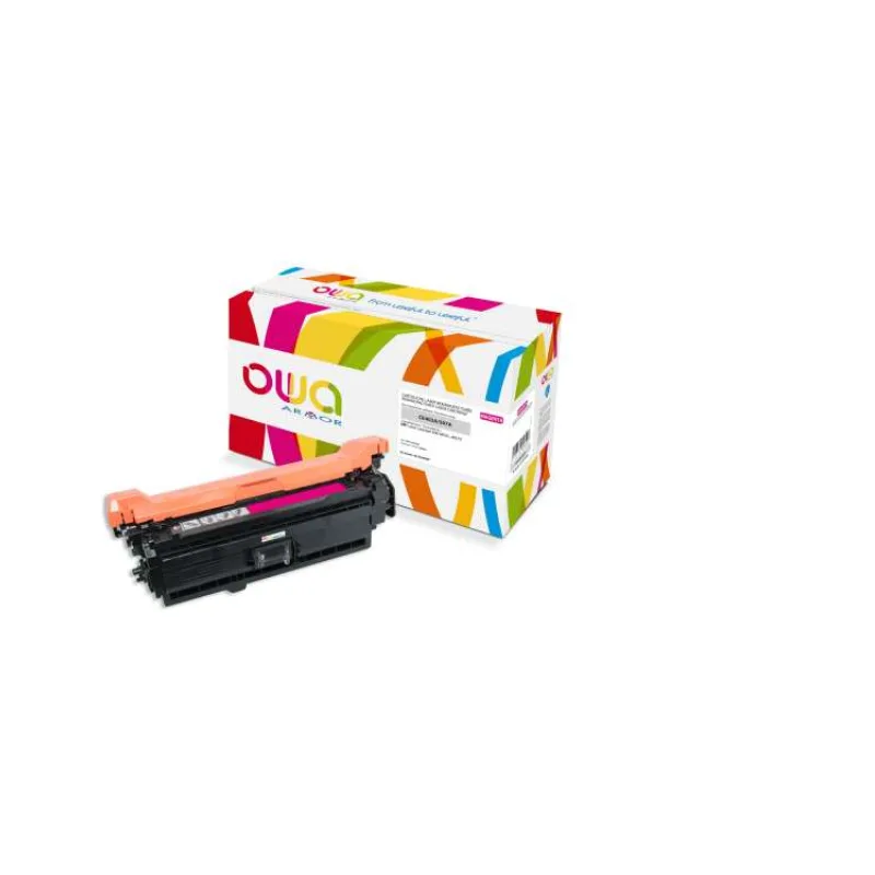 OWA Armor toner pre HP Color Laserjet Ese 500 M551, M575, 6000 strán, CE403A, červená/purpurová (K15539OW)
