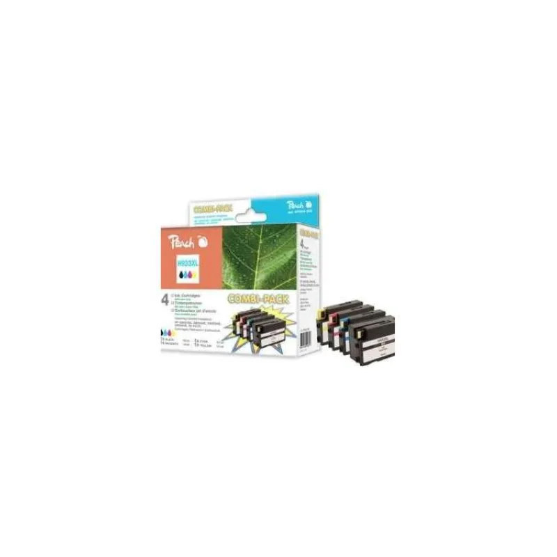 PEACH kompatibilní cartridge HP No 932XL/933XL MultiPack, Black, Cyan, Magenta, Yellow, 42 ml, 3x 14 ml (317269)