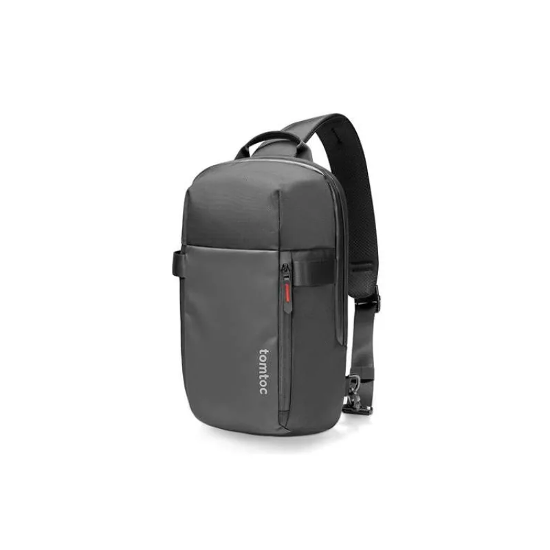 TomToc batoh Crossbody Shoulder Sling Bag do 14" - Black (T24M1D1)