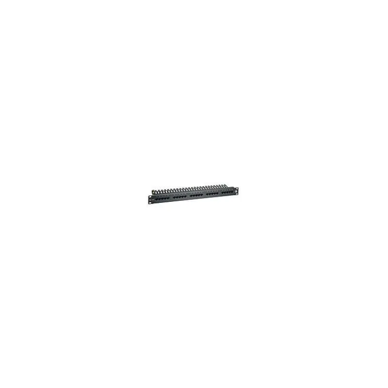19" ISDN panel Solarix 25 x RJ45 čierny 1U SX25-ISDN-BK (24024725)