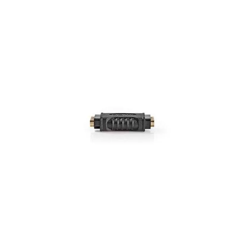 NEDIS adaptér HDMI/ zásuvka HDMI - zásuvka HDMI/ pozlacené konektory/ přímý/ černý/ box (CVGB34900BK)