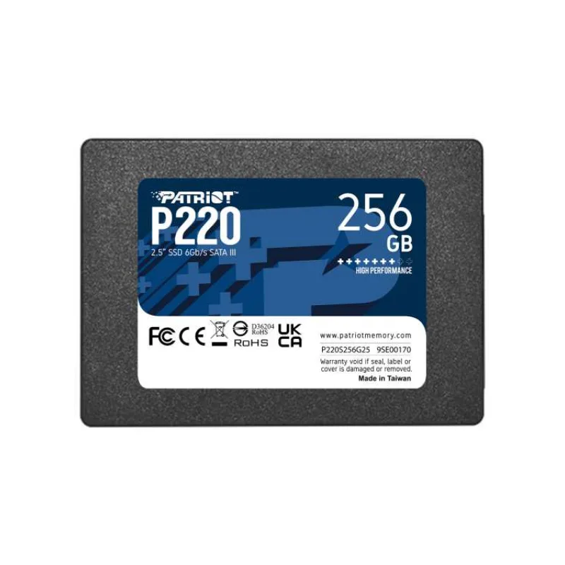 PATRIOT P220/256GB/SSD/2.5"/SATA/3R (P220S256G25)