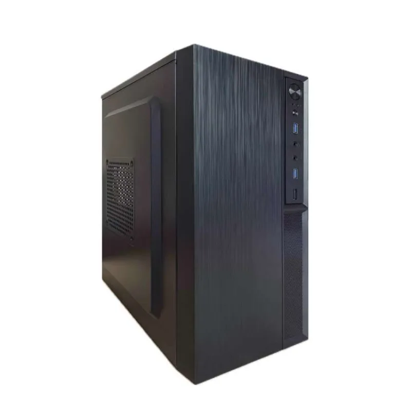 EUROCASE skříň MC MF-320B, Micro Tower, 1xUSB-C, 2xUSB 3.0, 2x audio, bez zdroje (MC MF-320B USB-C)