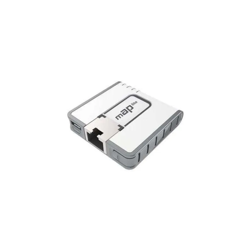 MikroTik RouterBOARD mAP lite, 650MHz CPU, 64MB RAM, 1x LAN, 2.4GHz Wi-Fi, 802.11b/g/n, vrátane. Licencia L4 (RBmAPL-2nD)