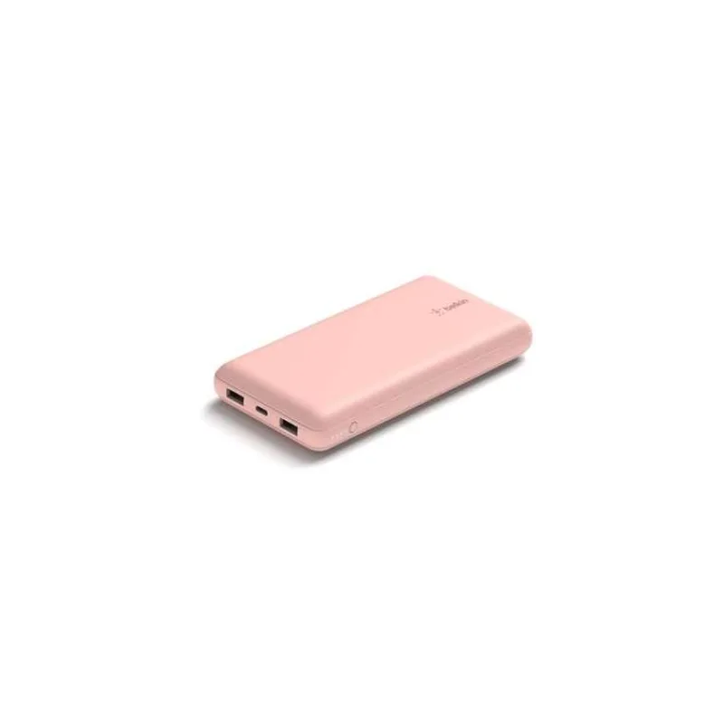 Belkin BOOST CHARGE™ USB-C PowerBanka, 20000mAh, 15W, růžová (BPB012btRG)