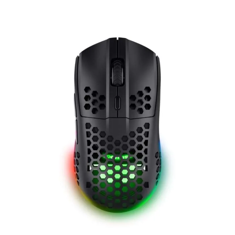 TRUST bezdrátová myš GXT 929 Helox Lightweight, RGB, Černá (25307)