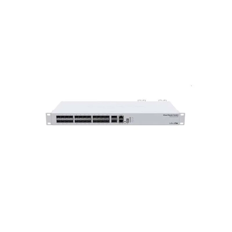 MikroTik Cloud Router Switch CRS326-24S+2Q+RM, 650MHz CPU, 64MB, 1x10/100, 24x10G, 2x40G, USB vrátane. L5 (CRS326-24S+2Q+RM)