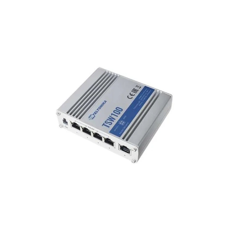 Teltonika TSW100 Industrial Unmanaged Switch (TSW100)