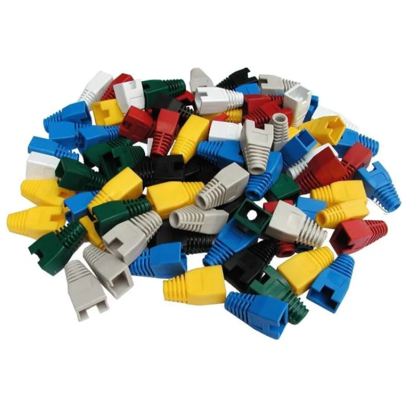 DATACOM ochrana pro plug RJ45 s výřezem šedý (4332)