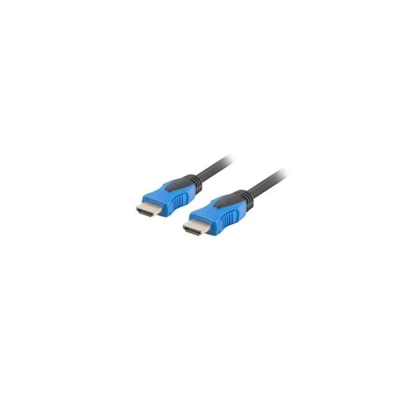 LANBERG HDMI M / M 2.0 kabel 1,8m, 4K, Cu, černý (CA-HDMI-20CU-0018-BK)