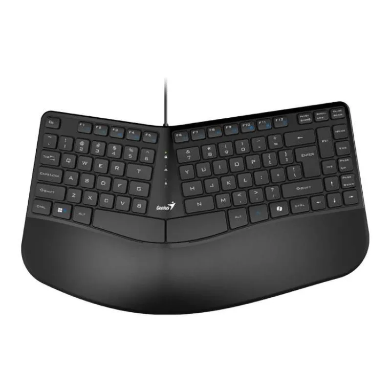 Genius Ergo KB-700/Drátová USB/ CZ- SK layout/Čierna (31310053403)