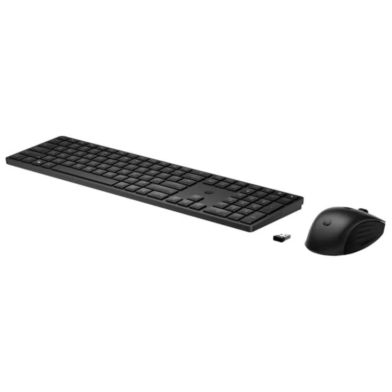 HP 650 Wireless Keyboard & Mouse Black- Anglická klávesnice a myš, černá (4R013AA#ABU)
