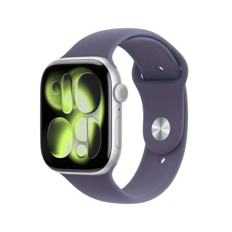 WATCH S11 Cell 46 Silver AC/Purple Fog SB-SM (MFCP4MP/A)