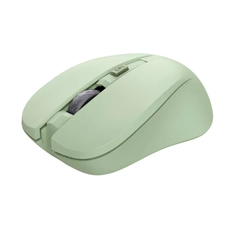 Trust Mydo/Kancelárska/Optická/1 800 DPI/Bezdrôtová USB/Zelená (25042)