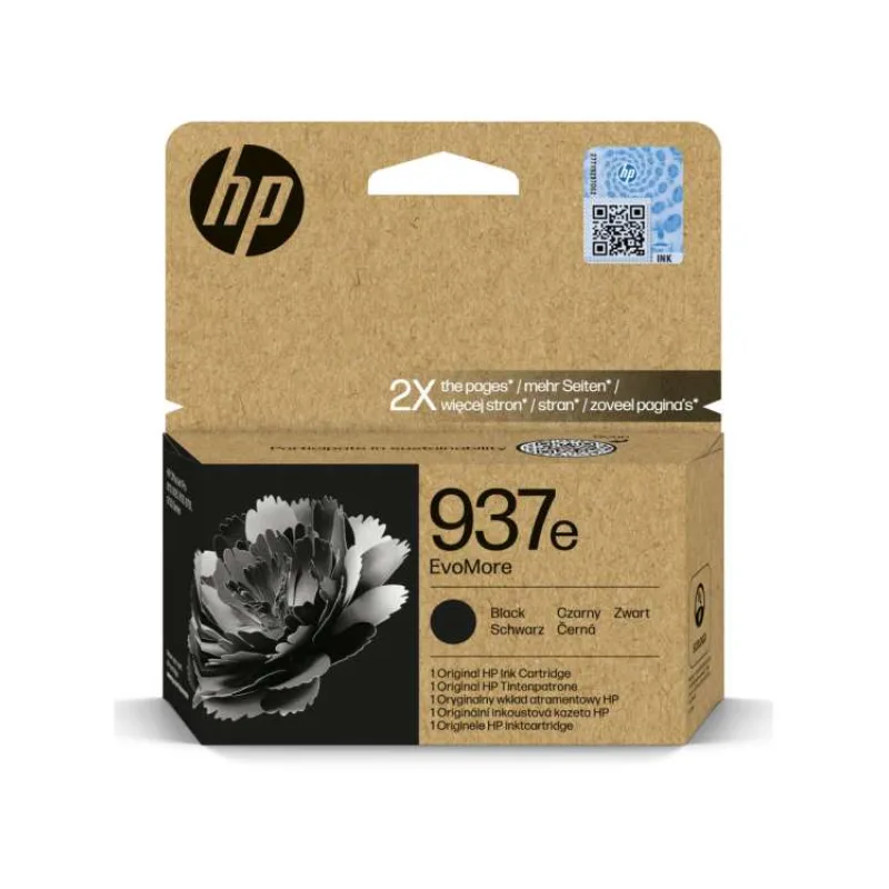 KAZETA HP 4S6W9NE Čierna No.937e, (2500 str.) (4S6W9NE)
