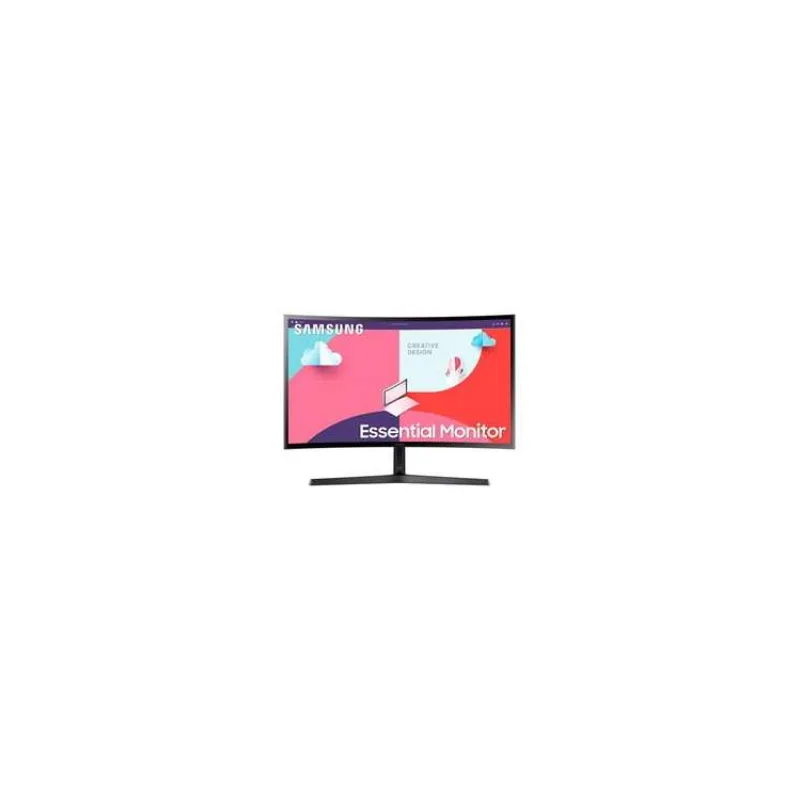 Samsung Essential S366C 27" / Prohnutý / FullHD 1920x1080 / VA / 4ms / 75Hz / Jack/VGA/HDMI/VESA (LS27C366EAUXEN)
