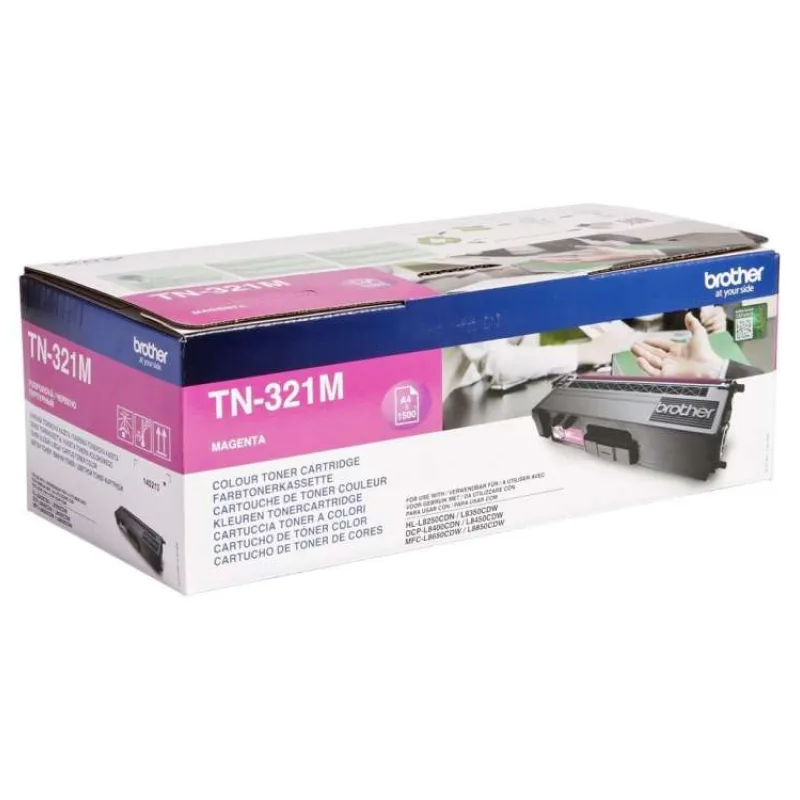 toner BROTHER TN-321 Magenta HL-L8250CDN/L8350CDW, DCP-L8400CDN/L8450CDW, MFC-L8650CDW/L8850CDW (1500 str.) (TN321M)