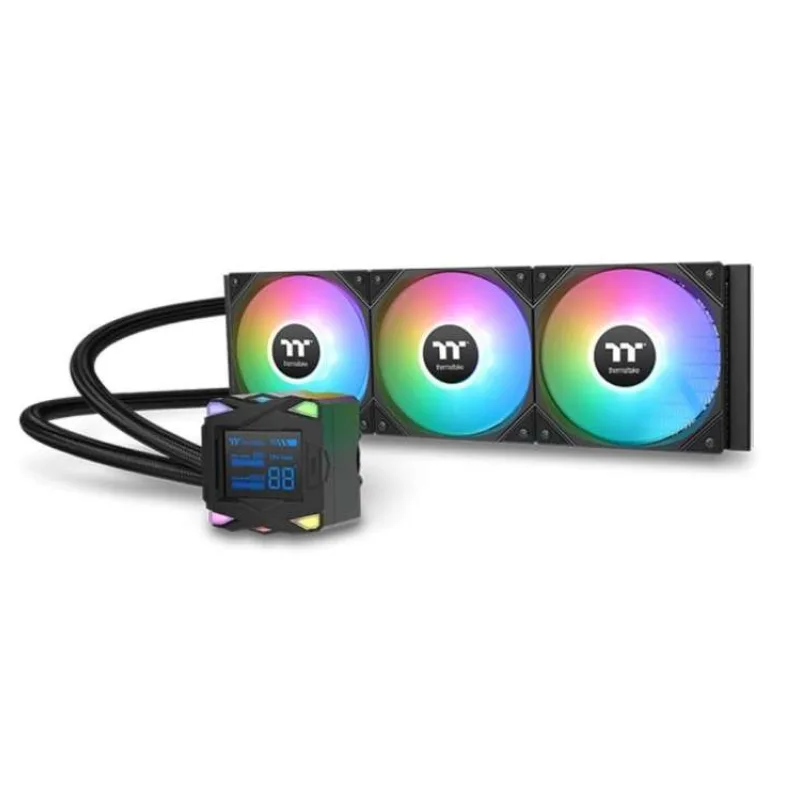 THERMAL TAKE Vodní chladič LA360-S ARGB, 3x120mm ARGB, LGA1851, AM5, černá (CL-W462-PL12SW-A)