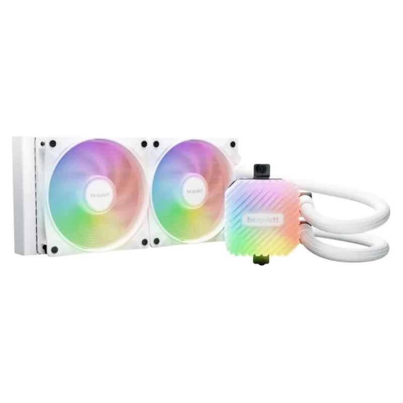 Be quiet! Light Loop vodní chladič CPU ARGB 240mm / 2x120mm / Intel i AMD / bílý (BW021)