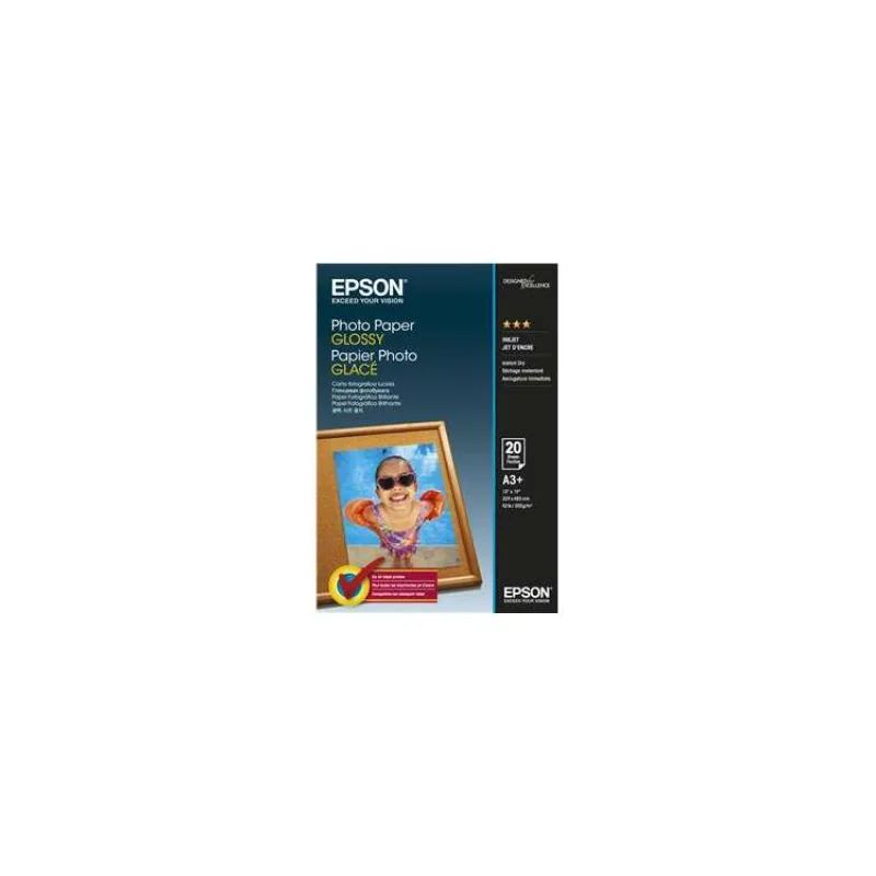 EPSON paper A3+ - 200g/m2 - 20sheets - Photo Paper Glossy (C13S042535)