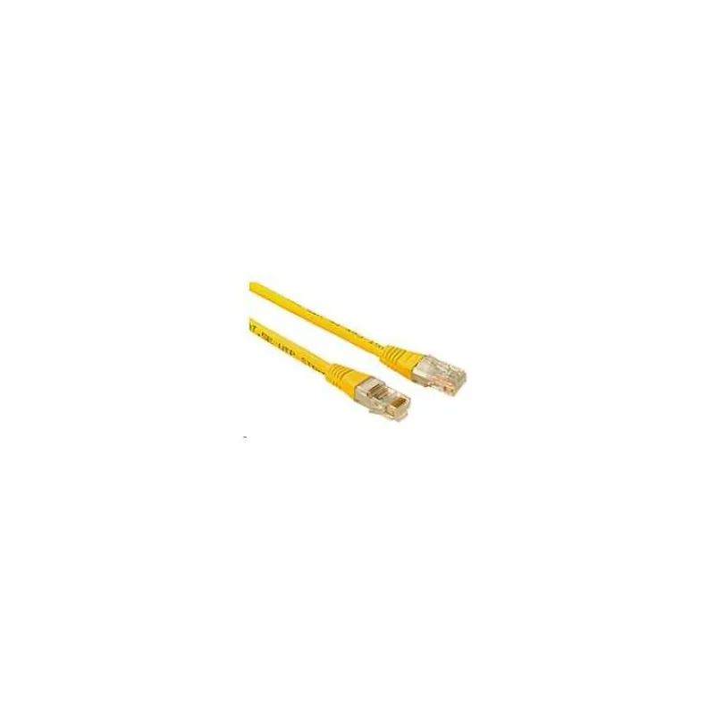 SOLARIX patch kabel CAT5E UTP PVC 2m žlutý (28340209)