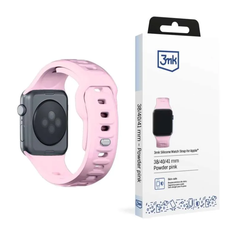 3mk řemínek Watch Strap pro Apple 38/40/41 mm Powder Pink (5903108565677)