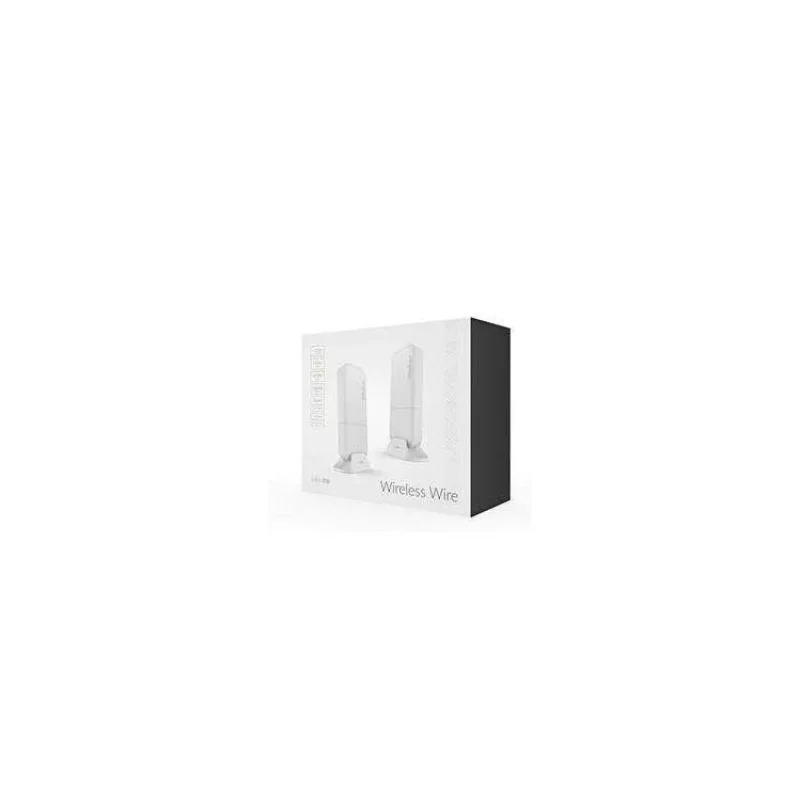 MikroTik Wireless Wire (sada RBwAPG-60ad), 1Gbps full-duplex, 802.11ad, 60GHz, už spárované nie je potrebná konfigurá (RBwAPG-60adkit)