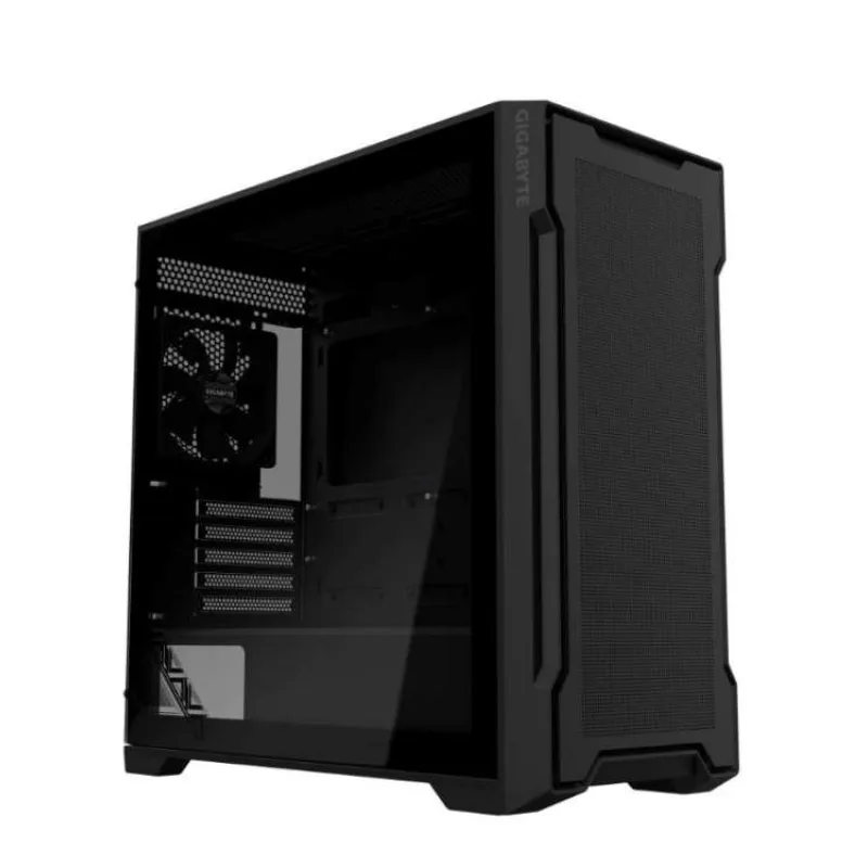 GIGABYTE C102 GLASS/Midi Tower/Transpar./Čierna (GB-C102G)