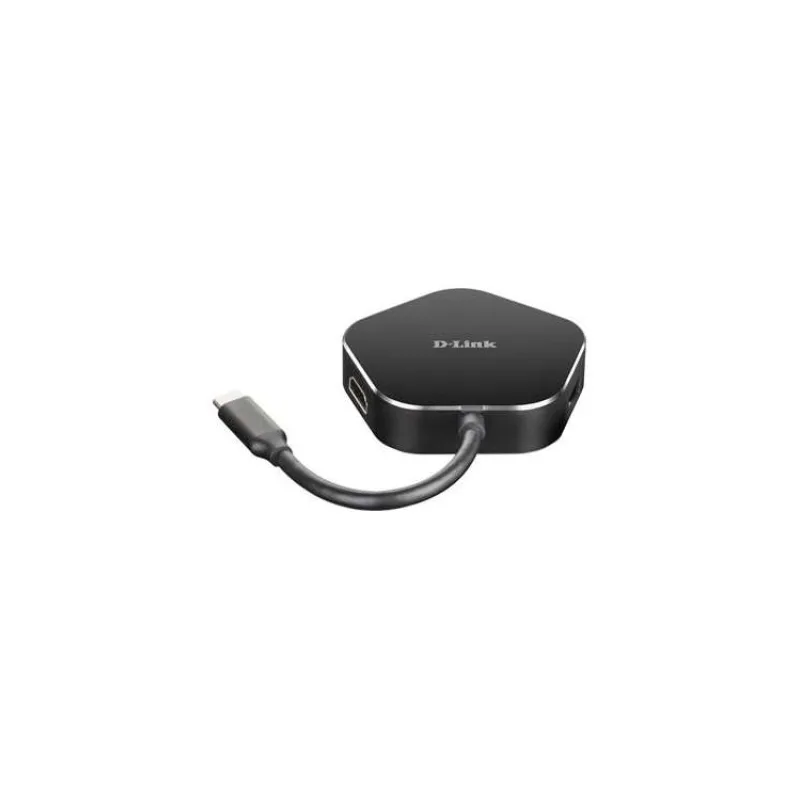 Rozbočovač D-Link DUB-M420 4 v 1 USB-C s rozhraním HDMI a funkciou Power Delivery (DUB-M420)